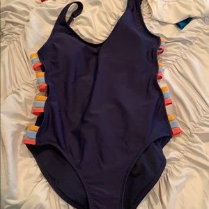 One piece bathing suit